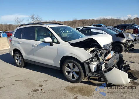 2015 Subaru Forester 2.5I Premium из США, поврежденный, VIN JF2SJADC7FH836822